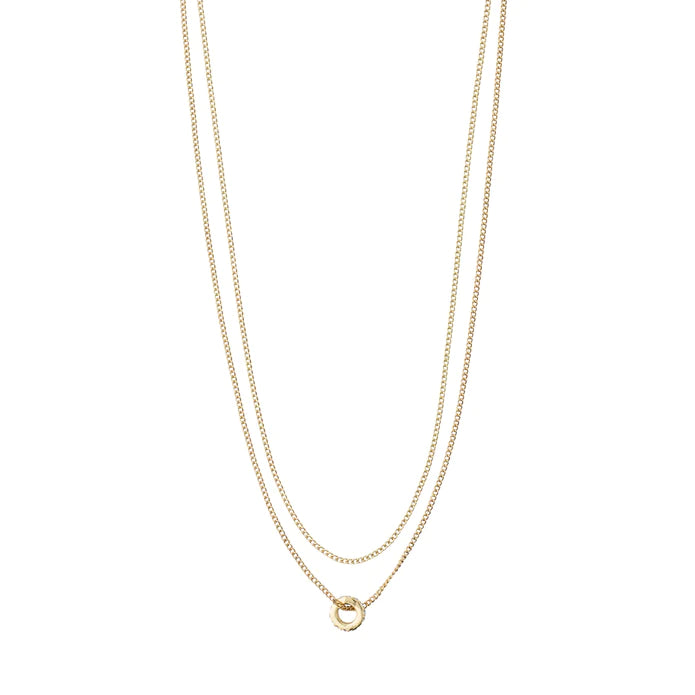 | Blossom Gold Plated Necklace