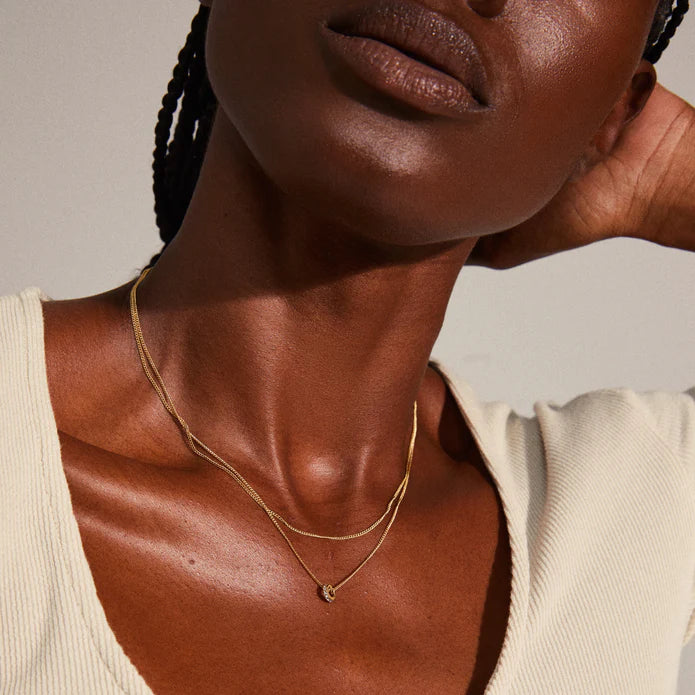 | Blossom Gold Plated Necklace