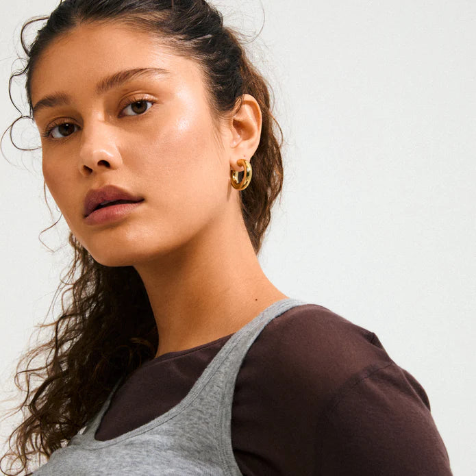 Phase Small Hoop Earrings