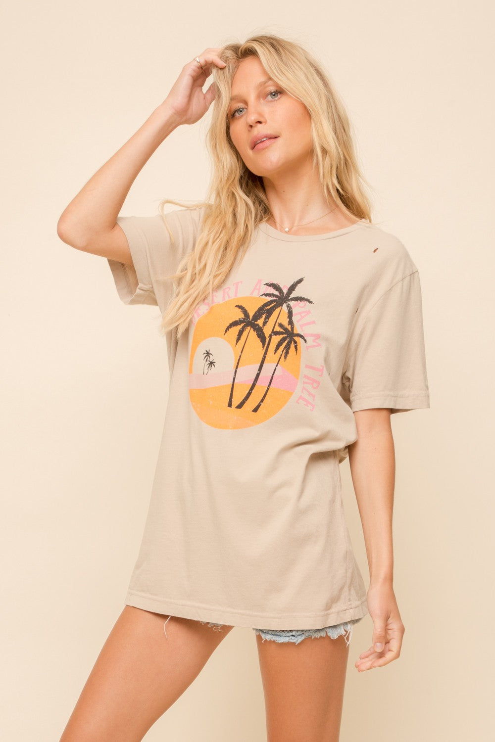 Desert Palm Tree Tee