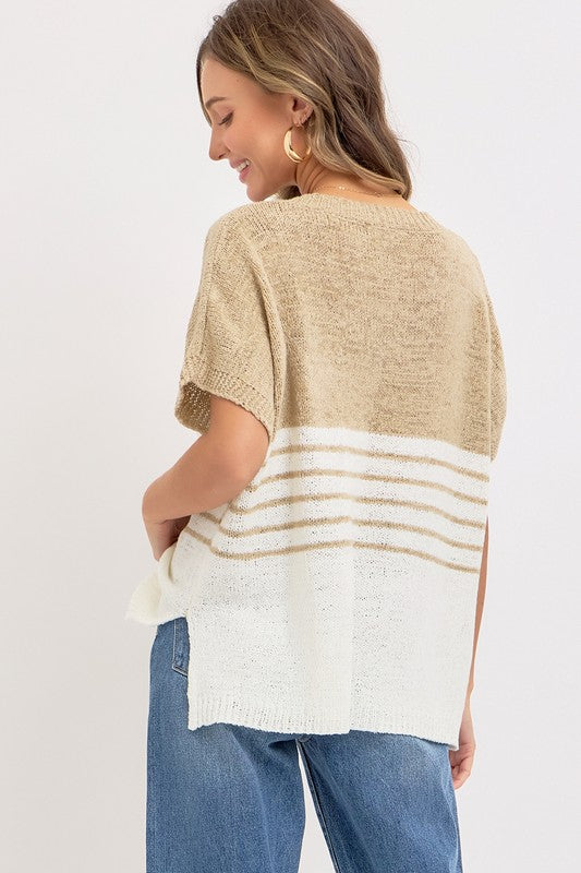 Casual Oversized Knit Top