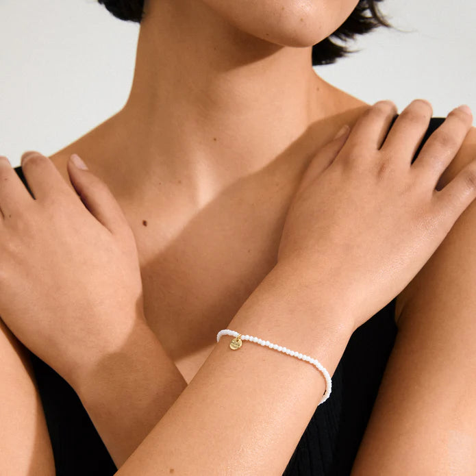 Indie Bracelet White Gold Plated