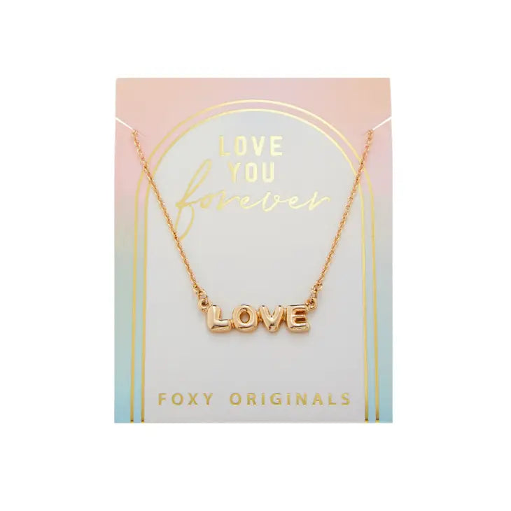 | Gold Forever Love Necklace