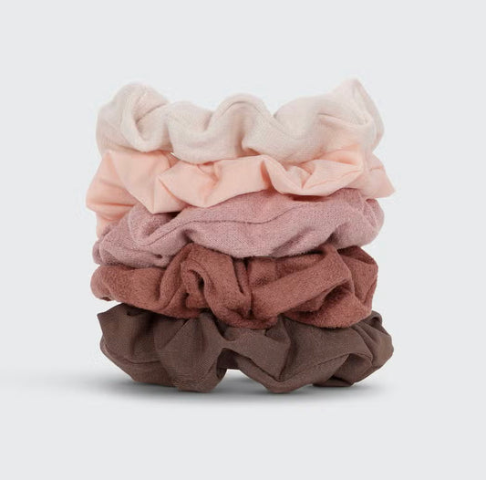 | Assorted Textured Scrunchies
