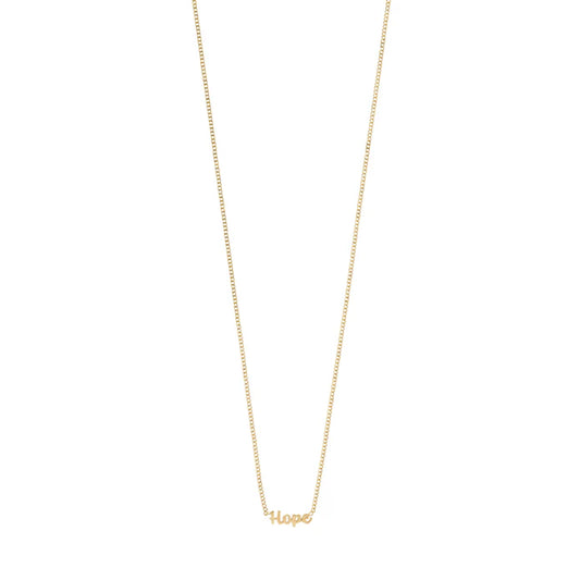 HOPE  Necklace Gold-Plated