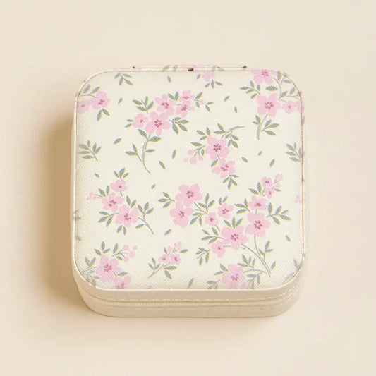 Vintage Flower Jewelry Box