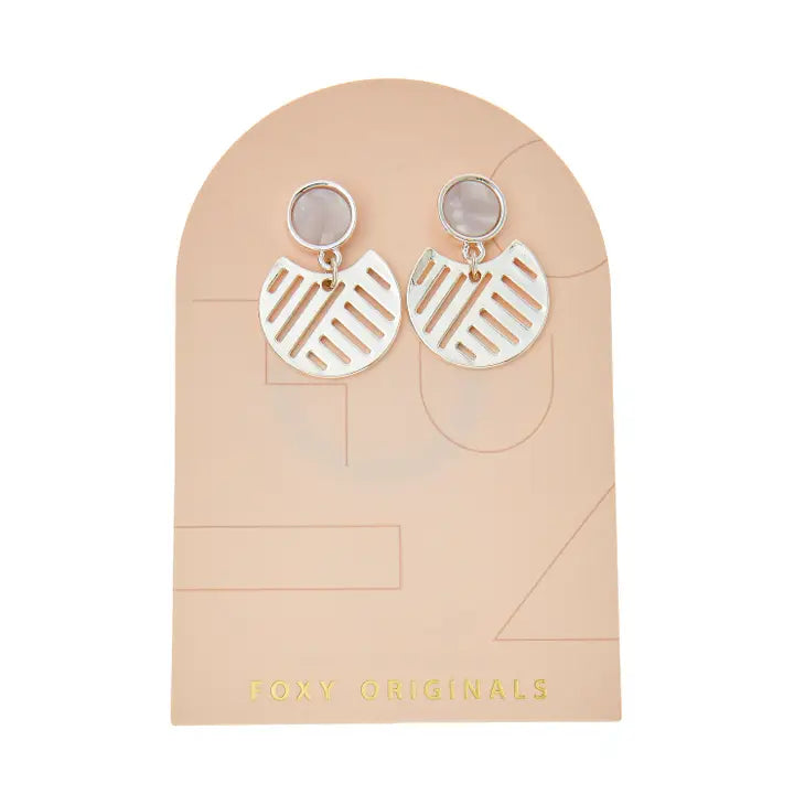 | Silver Mabel Earrings | Statement Earrings