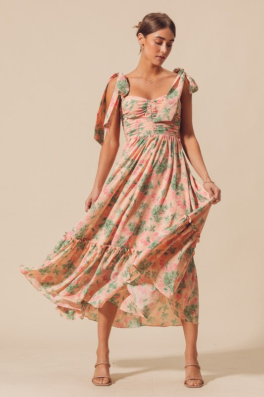 | Flowy Floral Dress