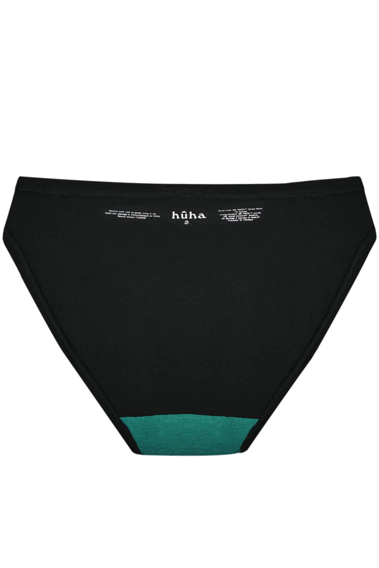 huha Black Bikini Underwear