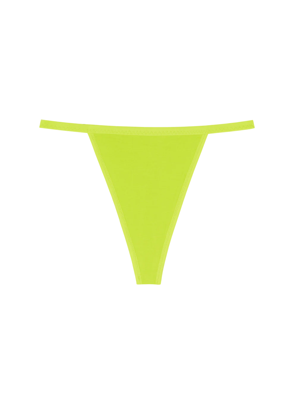 HuHa High Rise Lime Punch String Thong