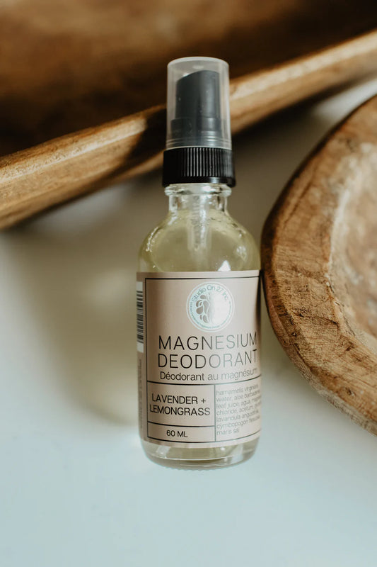 Lavender + Lemongrass Magnesium Deodorant Spray