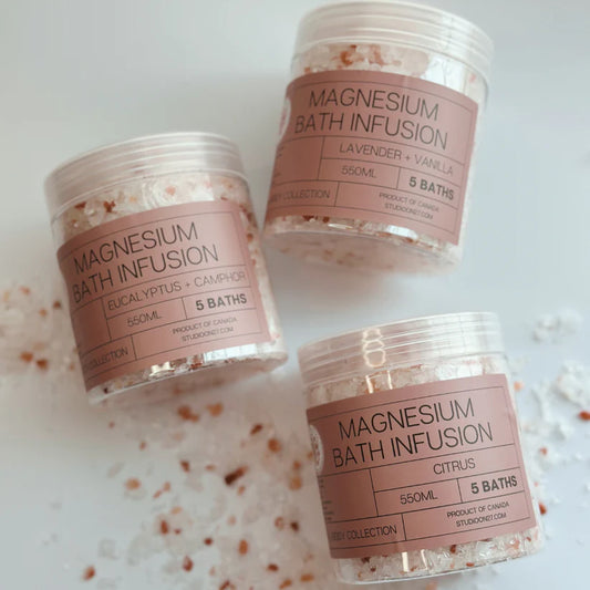Magnesium Bath Infusion - Lavender + Vanilla