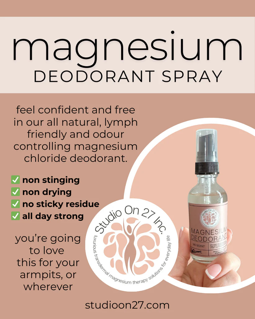 Palo Santo + Frankincense Magnesium Deodorant Spray