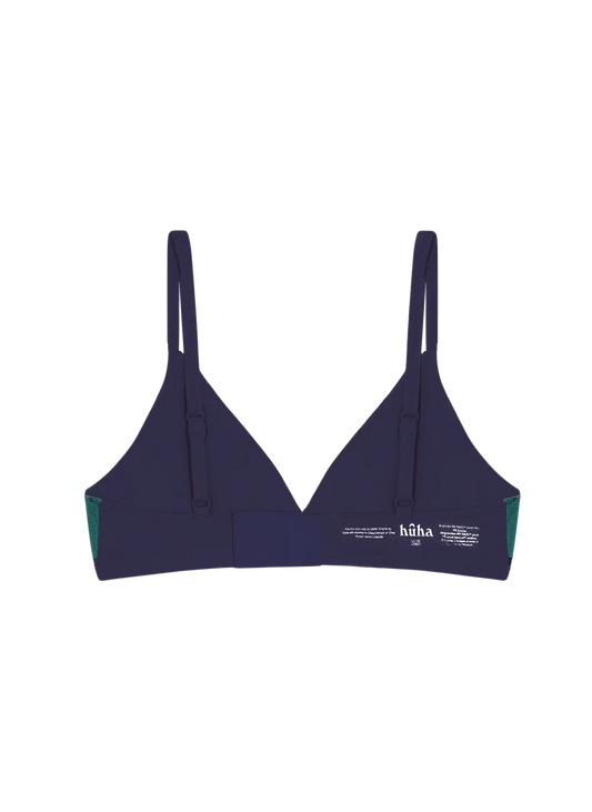 Huha Navy Triangle Bra