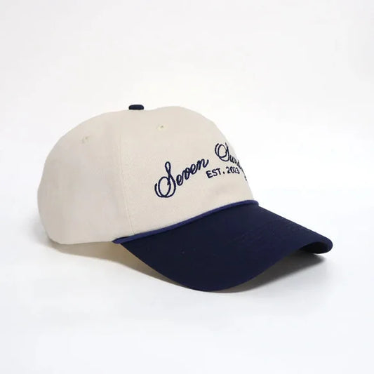 Seven Sundays - Trucker White/Navy Hat