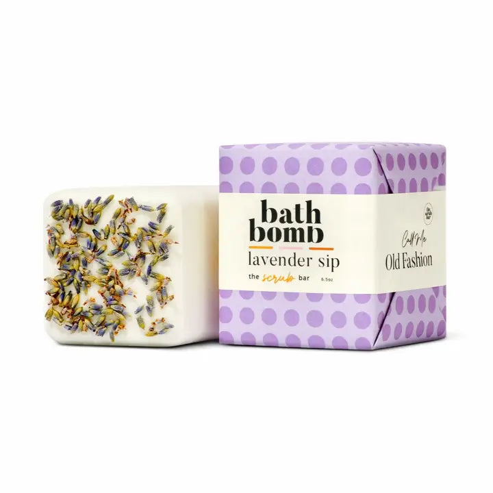 Lavender Bath Bomb- Calming Bath Soak