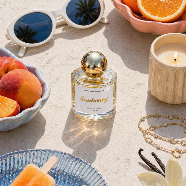 Sunhoney Perfume with Citrus, Peach & Vanilla