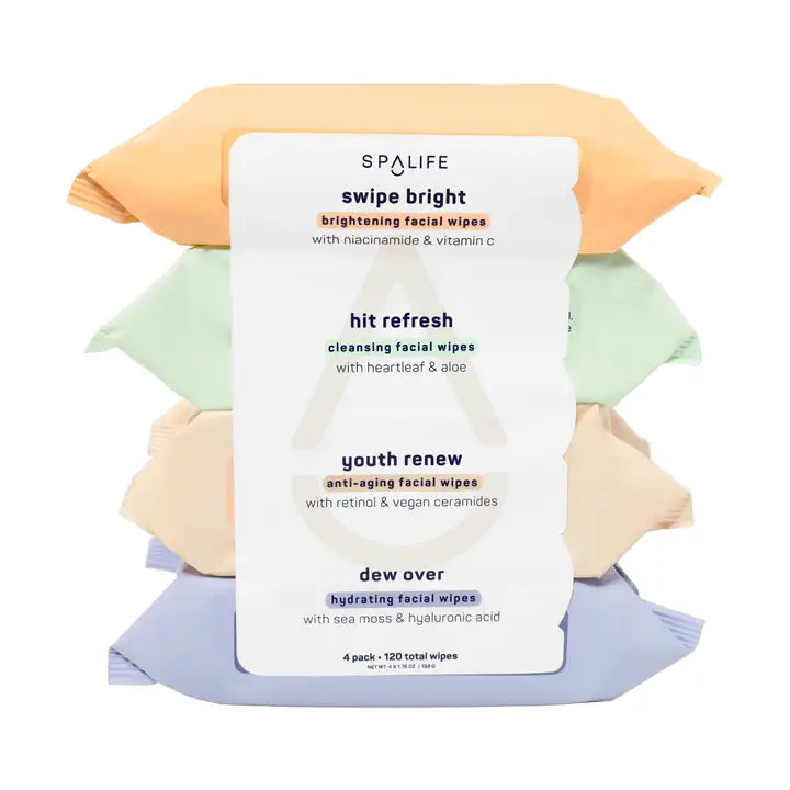 Skincare Makeup Remover Facial Wipes Multi-Pack