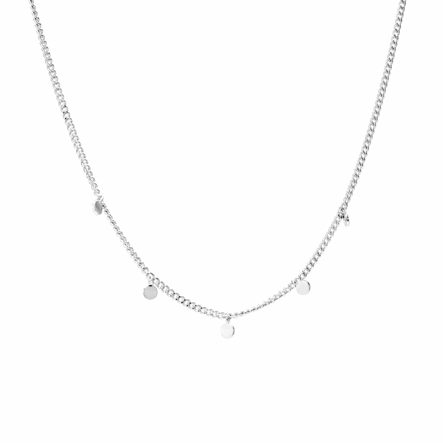 * Silver Truffle necklace