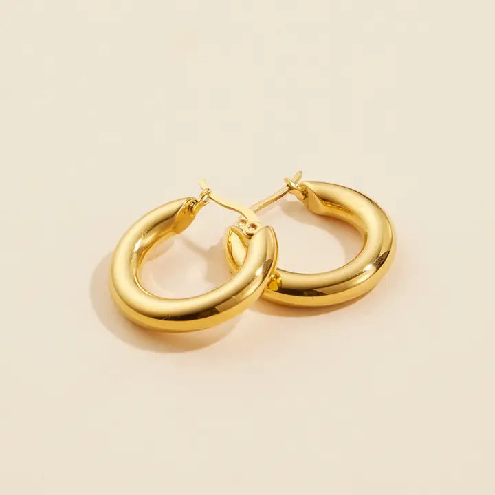 Gold Hoop Earrings