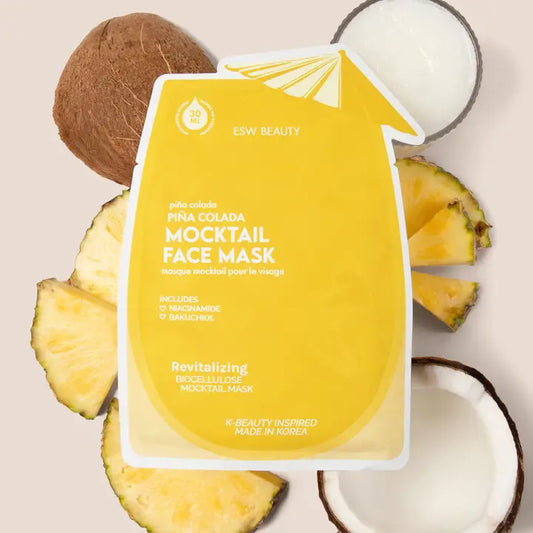 Piña Colada Revitalizing Biocellulose Mocktail Mask