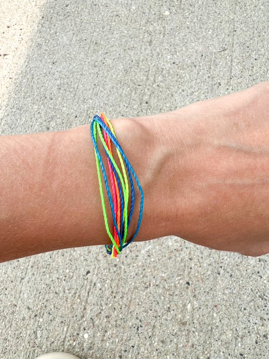 * Neon Shoreline Bracelet