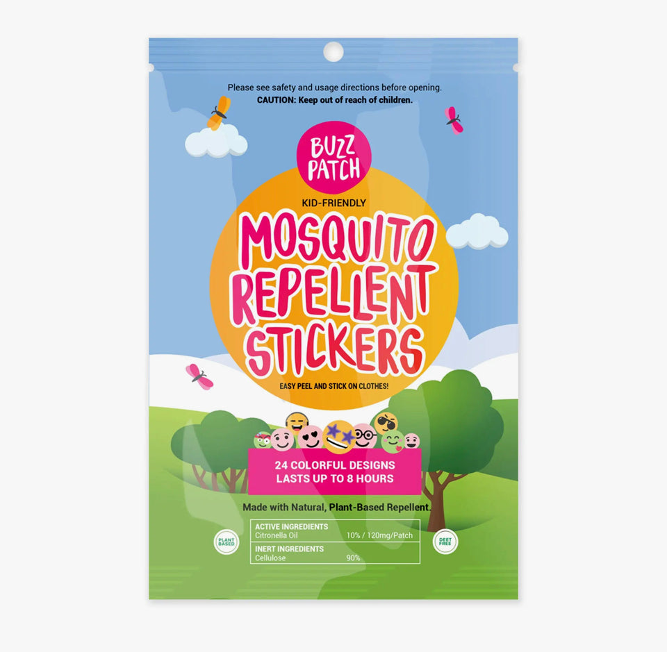 < Mosquito Repellent Stickers