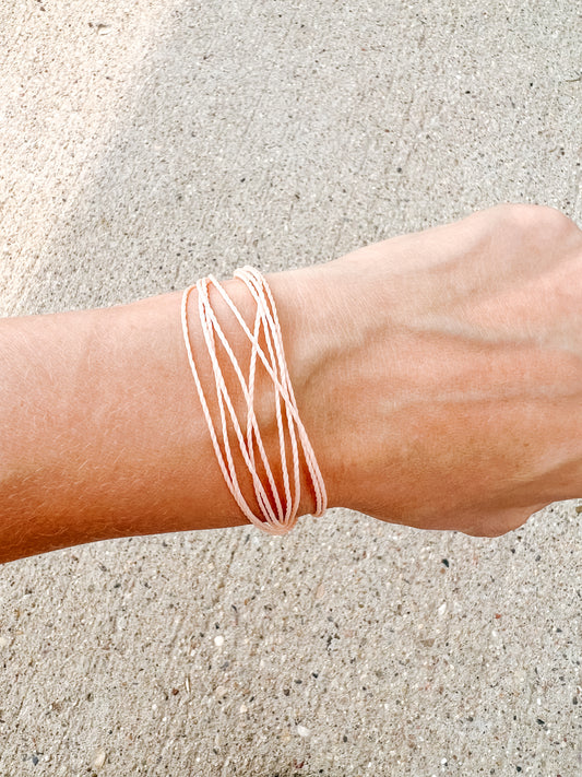 * Peach Bracelet