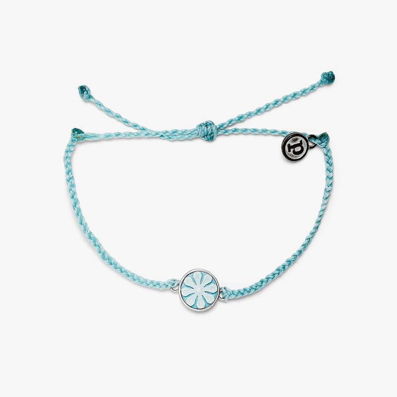 * Cameo Ice Blue Silver Bracelet