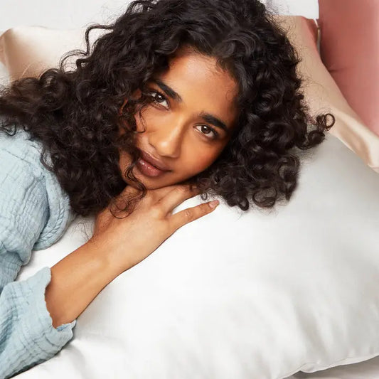 Satin Pillowcase Standard - Ivory