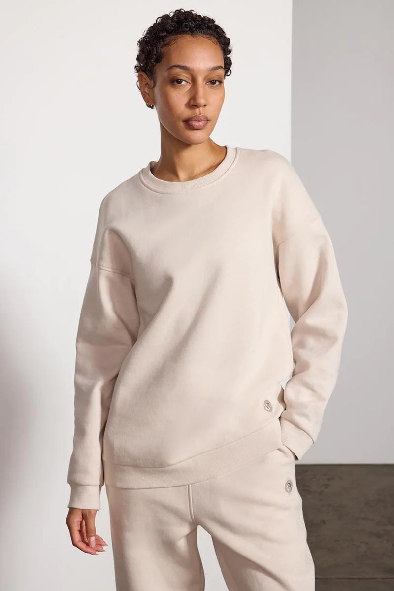 Stone Comfort Women’s Relaxed Crew Neck Sweatshirt