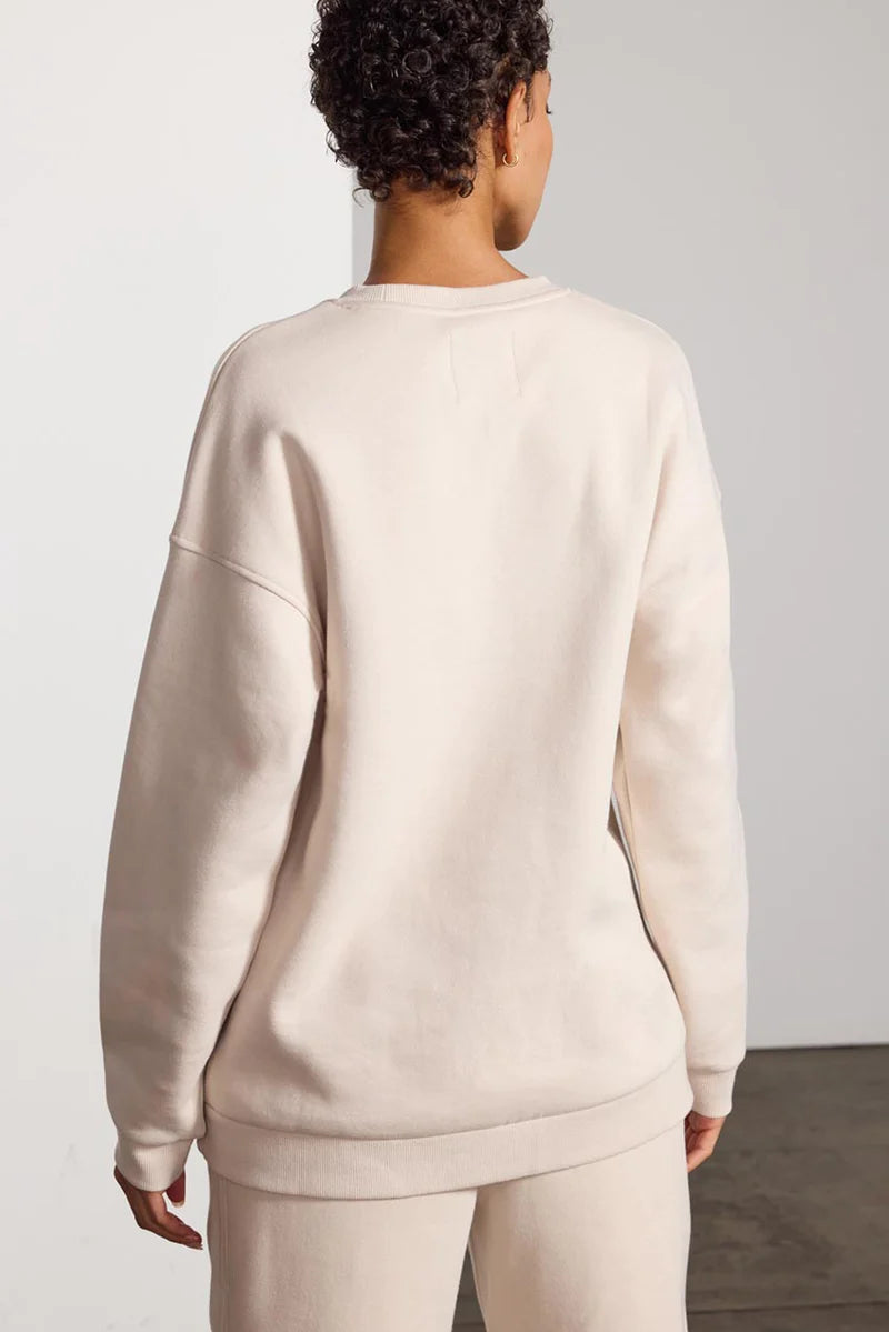 Stone Comfort Women’s Relaxed Crew Neck Sweatshirt