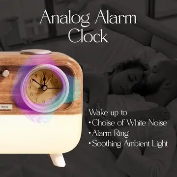 Bluetooth Speaker White Noise and Alarm Clock