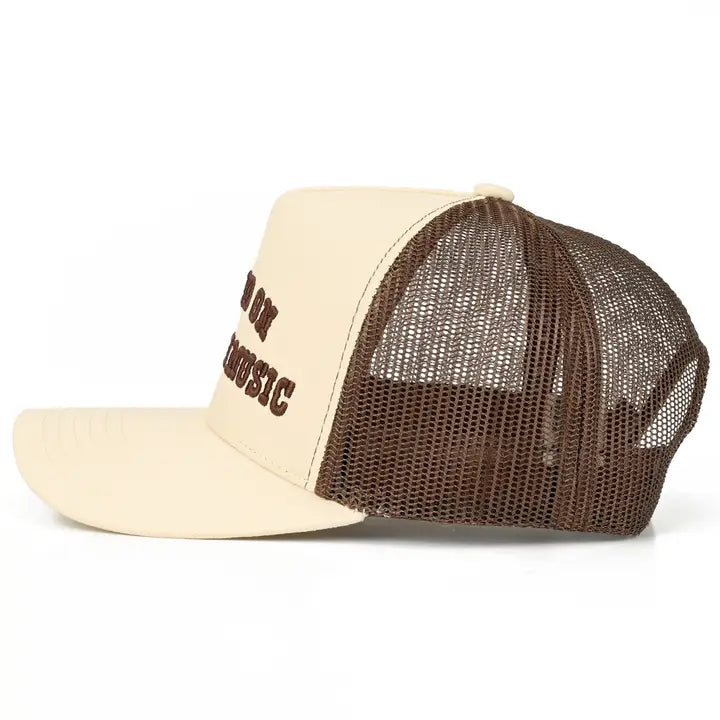 Raised On Country Music  Trucker Hat