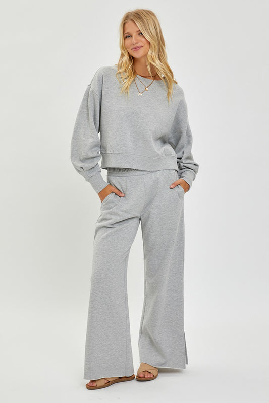 .* Heather Grey Soft Lounge Pants