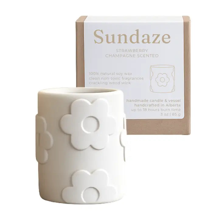Sundaze Soy Wax Candle Golden Yuzu Scented