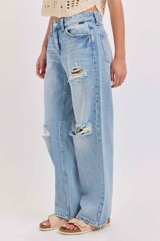 9 1/2 In Low Baggy Jean