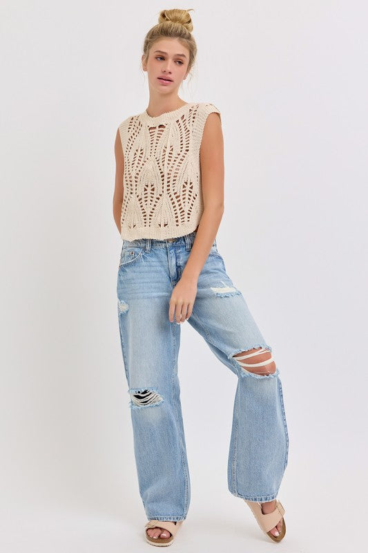 9 1/2 In Low Baggy Jean