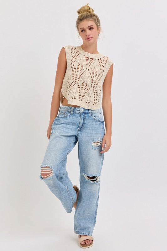 9 1/2 In Low Baggy Jean