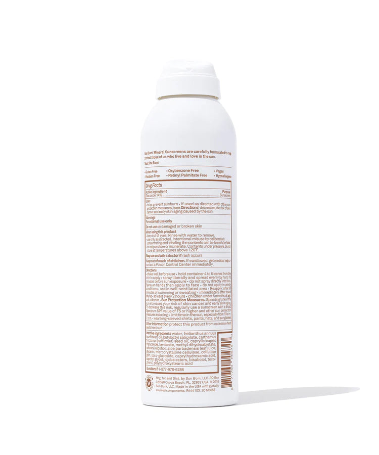 < Mineral SPF 30 Sunscreen Spray