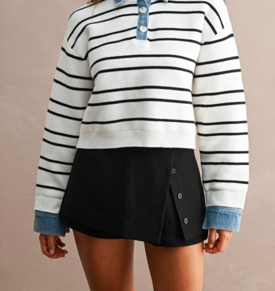 Black Skort