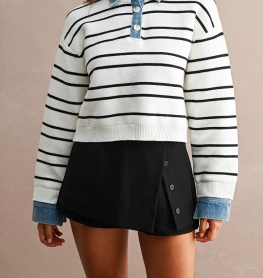 Black Skort