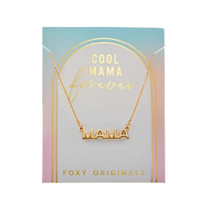 Gold Forever Mama Necklace