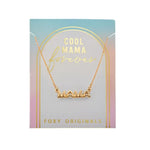 Gold Forever Mama Necklace