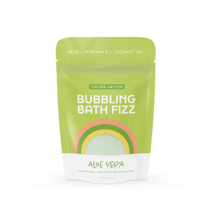 < Aloe Vera Bubbling Bath Fizz