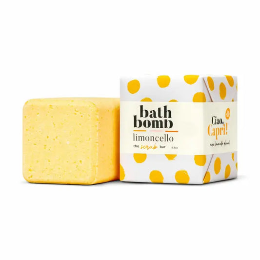 Limoncello Lemon Bath Bomb | Moisturizing Citrus Fizz