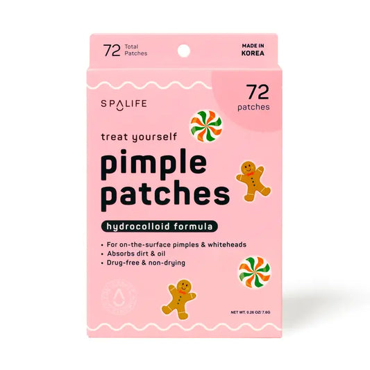 Christmas Holiday Gingerbread & Candies Pimple Patches 72