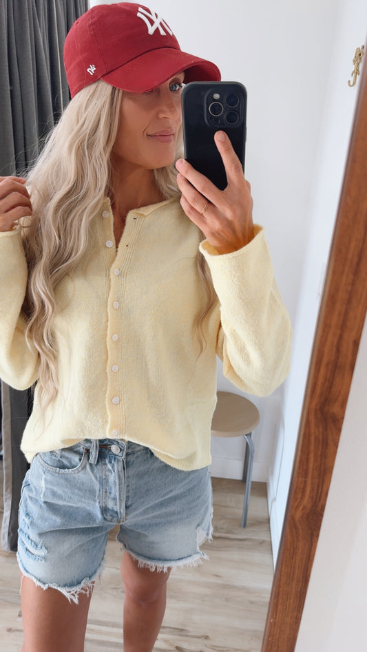 Classic Whipped Butter Cardigan
