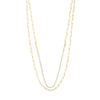 Gold ROWAN RECYCLED NECKLACE 2-IN-1