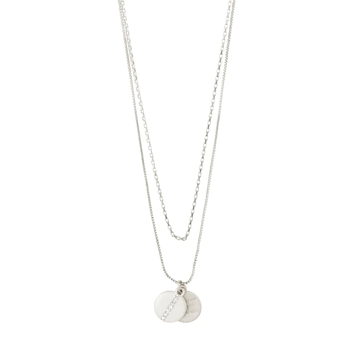 Casey Silver Plated Necklace